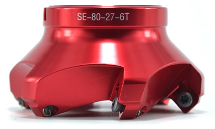 Cabeza de cortador de aluminio el moler de cara SE12 Shell Milling Cutter de alta velocidad
