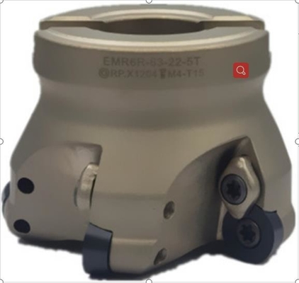 Cabeza Shell Milling Cutter de la fresa de la nariz de la ronda de EMR6R