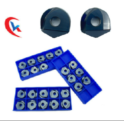 Alta cuchilla ligera del carburo de tungsteno de la dureza de Grey Carbide Milling Blade R8