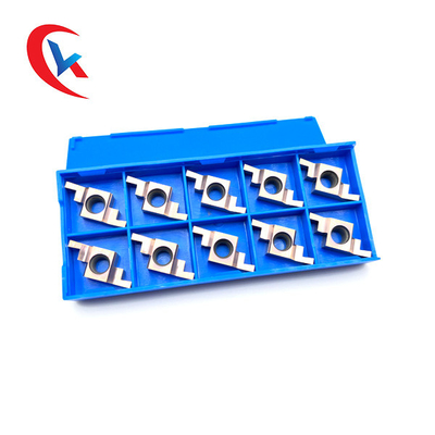 GER-E Ancho de ranura 1,0-4,5 mm Filo de corte 2 insertos por paquete 10 insertos de ranurado de carburo
