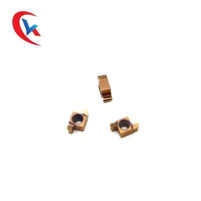 Revestimiento de PVD 8GR-R 10 insertos por paquete Compatible con máquinas CNC Insertos de ranurado de carburo