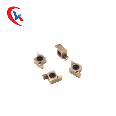 Revestimiento de PVD 9GR-R 10 insertos por paquete Compatible con máquinas CNC Insertos de ranurado de carburo