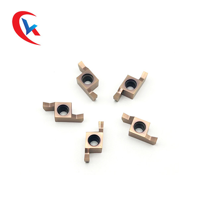 El arco que acanala el CNC del borde trabaja a máquina para GER200-100DR Carbide Grooving Inserts