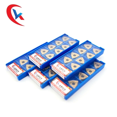 Capa química especial de las especificaciones completas de WNMG080404-TM para los partes movibles de acero del carburo de tungsteno de las piezas