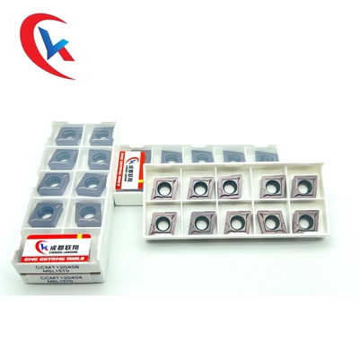 Los partes movibles de capa físicos del carburo de tungsteno CCMT120404 llevan - resistente