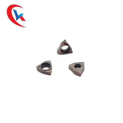 Capa física de acabado de acero inoxidable de WBGT060202 L-F Tungsten Carbide Inserts