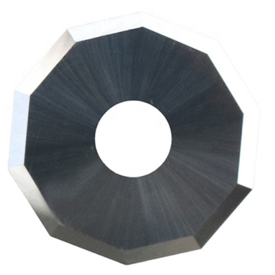 Cuchilla circular de acero inoxidable del carburo de tungsteno para la cuchilla de cortador del papel de máquina de la fibra