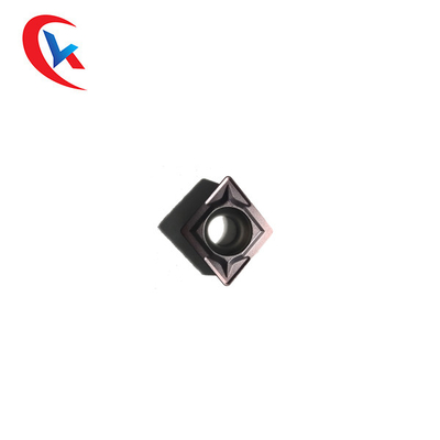 Cuchillas de torneado CCMT060204 del carburo de tungsteno para las máquinas herramientas CNC