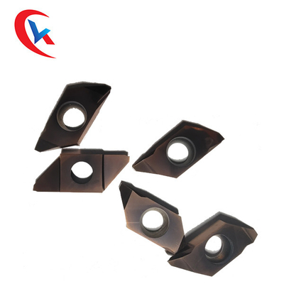 Partes movibles de acero inoxidables del carburo de tungsteno de las herramientas de corte de la ranura del metal de la herramienta de la ranura del OEM que muelen TBPA60FR00