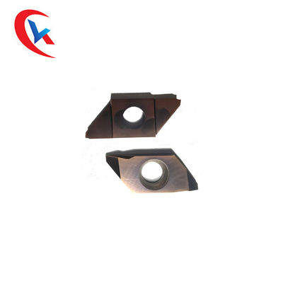 Partes movibles de acero inoxidables del carburo de tungsteno de las herramientas de corte de la ranura del metal de la herramienta de la ranura del OEM que muelen TBPA60FR00