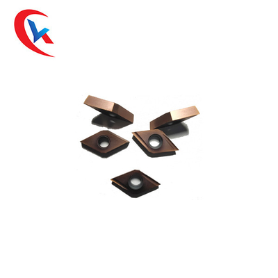 DCGT070201ER-U pequeñas piezas que mueven el carburo de la cuchilla del cerametal de la máquina que acanala los partes movibles