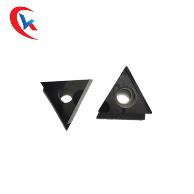 Cobre y aluminio del mango de maniobra TCGT160404 1C de la cuchilla PCD del NC del diamante