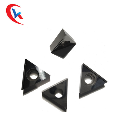Cobre y aluminio del mango de maniobra TCGT160404 1C de la cuchilla PCD del NC del diamante