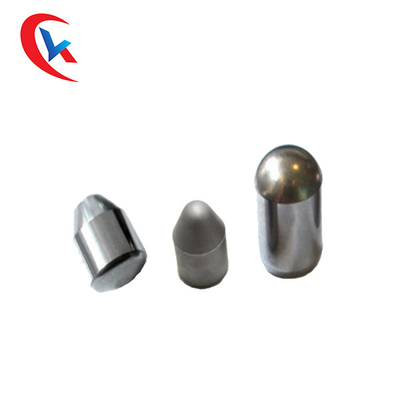 Los pedazos de botón de Mining Tungsten Carbide del excavador pulieron la dureza 87,8 - 90,5
