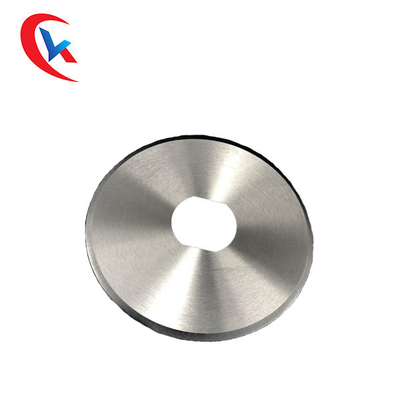 El carburo de tungsteno que cortaba la bobina circular del metal de las cuchillas de la cortadora modificó para requisitos particulares