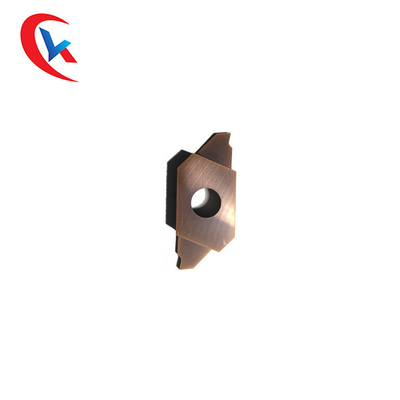 El carburo de tungsteno inserta los partes movibles de la herramienta del torno que cortan el CNC de la ranura modificó el carburo para requisitos particulares que acanala los partes movibles