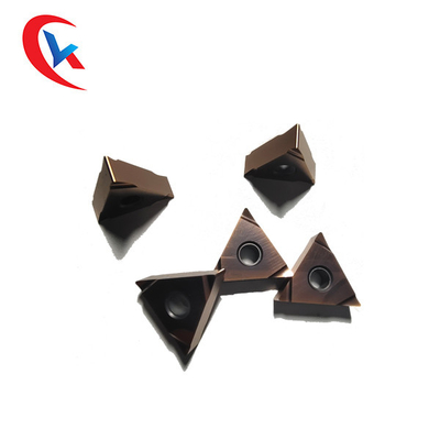 Lleve el carburo de tungsteno de acero inoxidable de la cuchilla del CNC de la serie de la prueba TNGG que acanala los partes movibles
