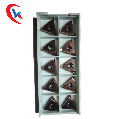 Lleve el carburo de tungsteno de acero inoxidable de la cuchilla del CNC de la serie de la prueba TNGG que acanala los partes movibles
