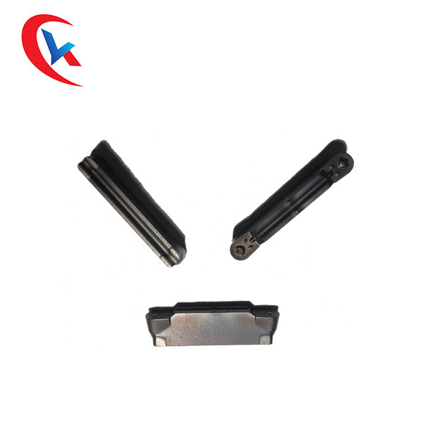 Carburo del CNC de 92 HRA que acanala la capa del PVC del parte movible MRMN300-M para el carburo del tenedor que acanala los partes movibles